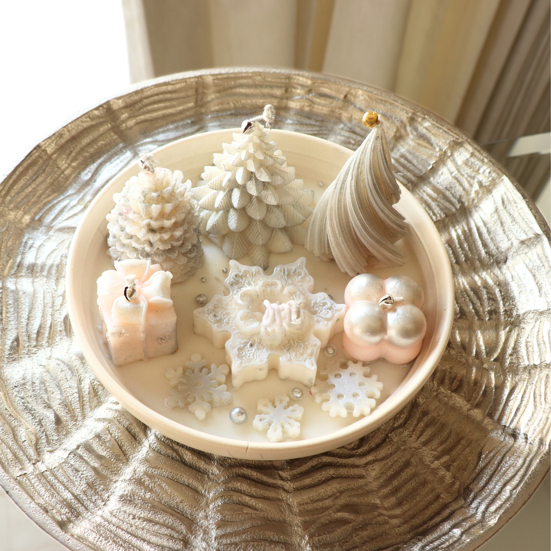 Frosted Elegance Candle