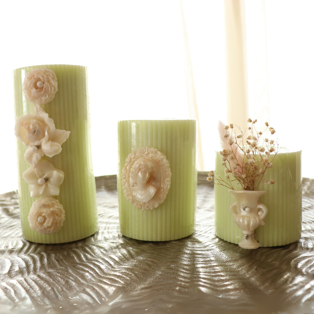 Emerald Grace Trio Candle