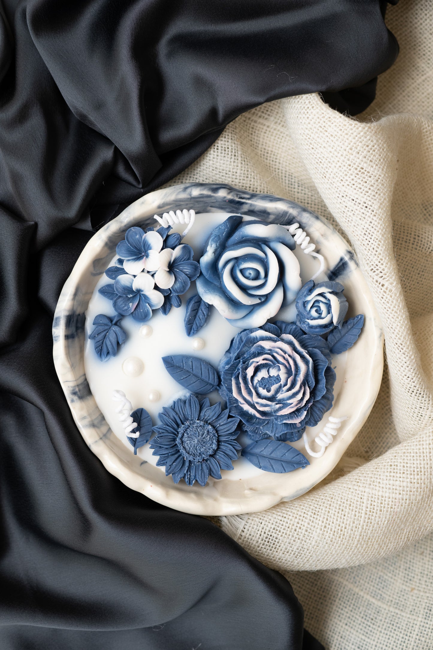Floral Whispers Botanical Candle