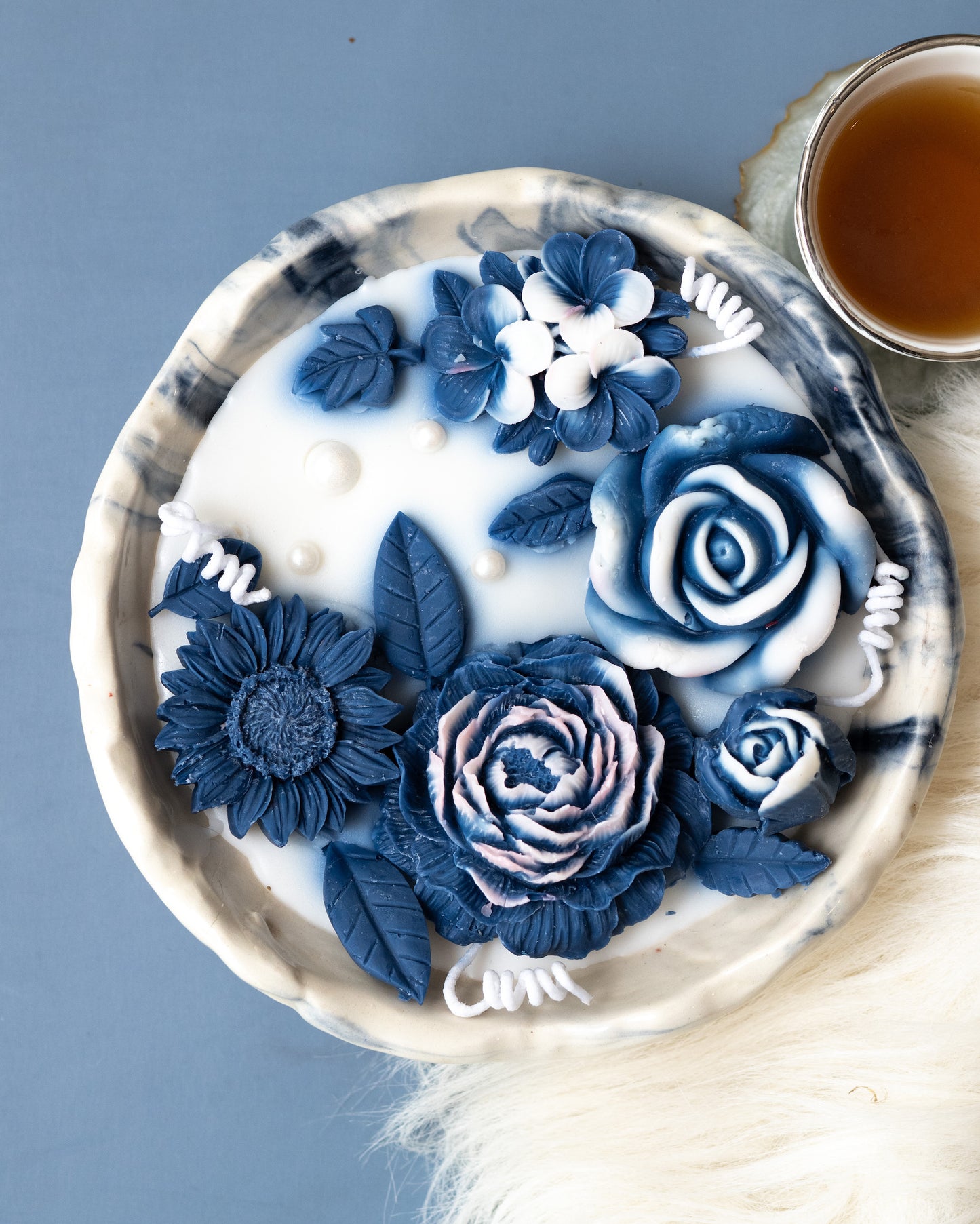 Floral Whispers Botanical Candle
