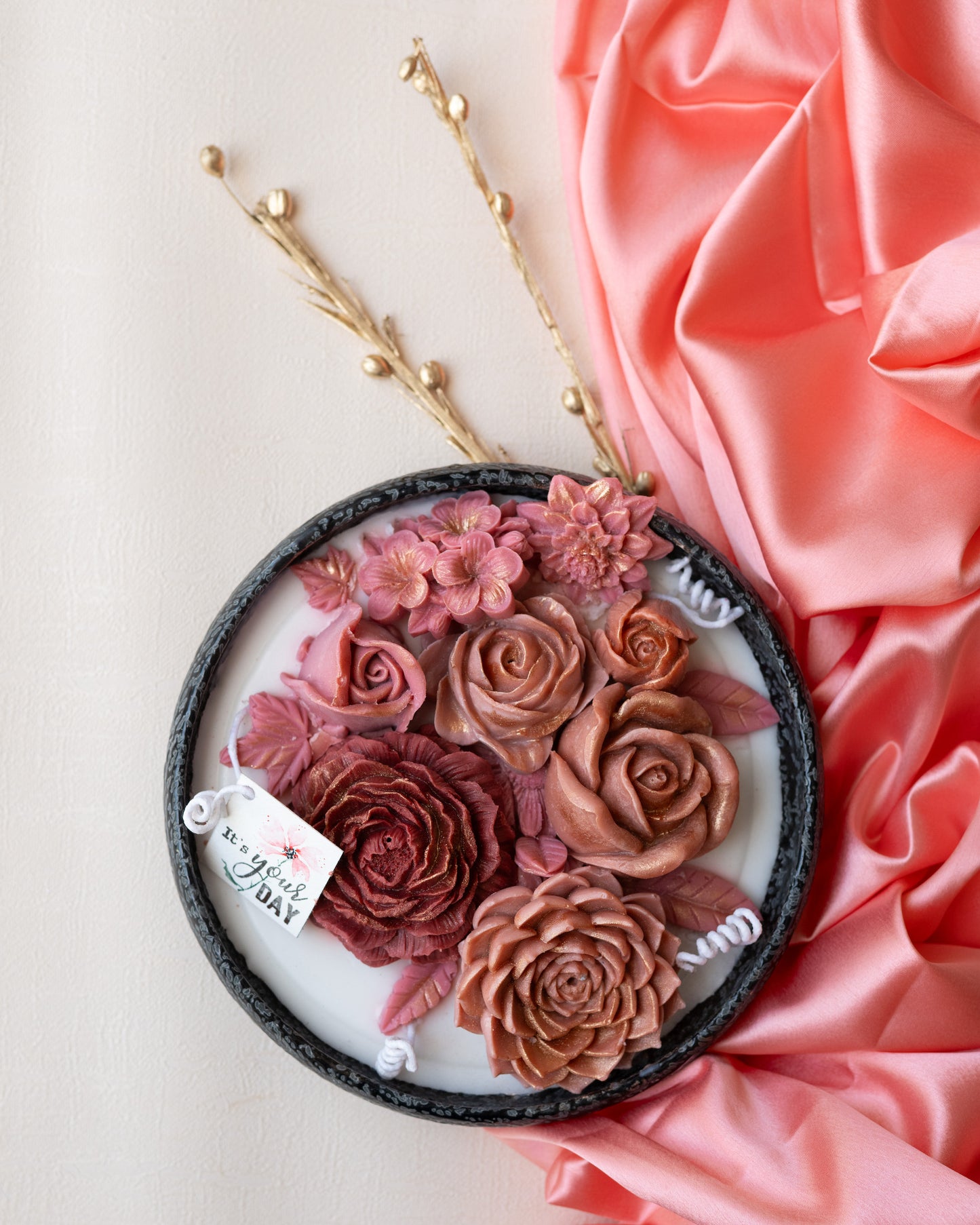 Rosé Radiance Celebration Candle