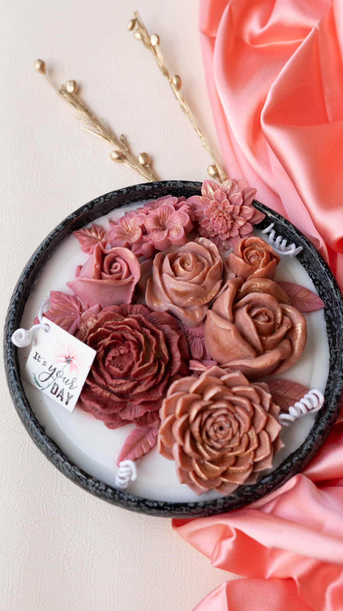 Rosé Radiance Celebration Candle