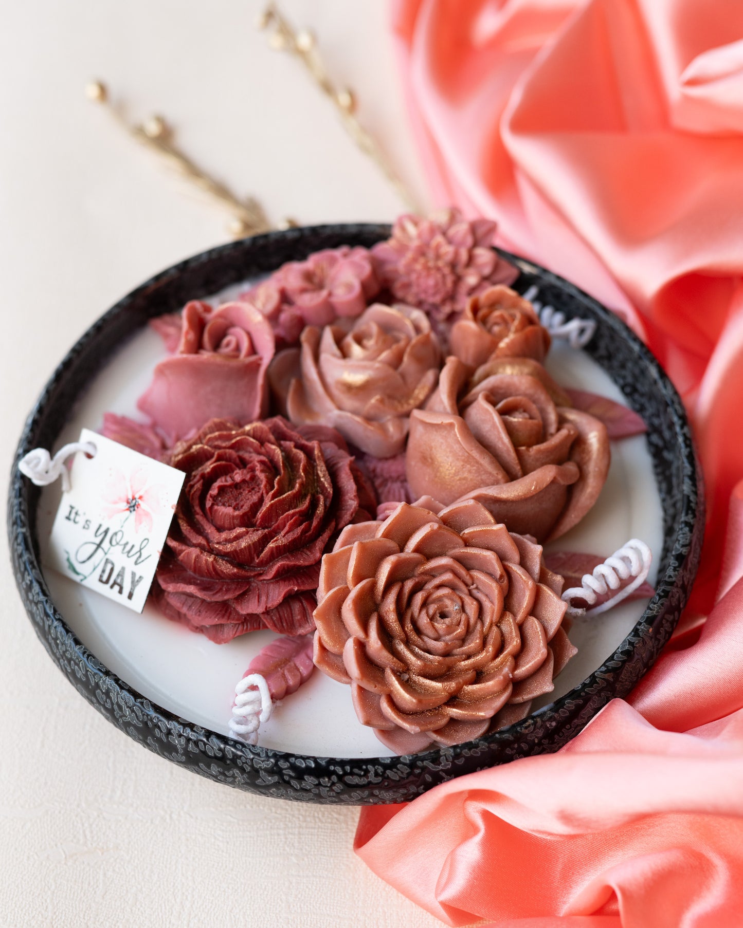 Rosé Radiance Celebration Candle