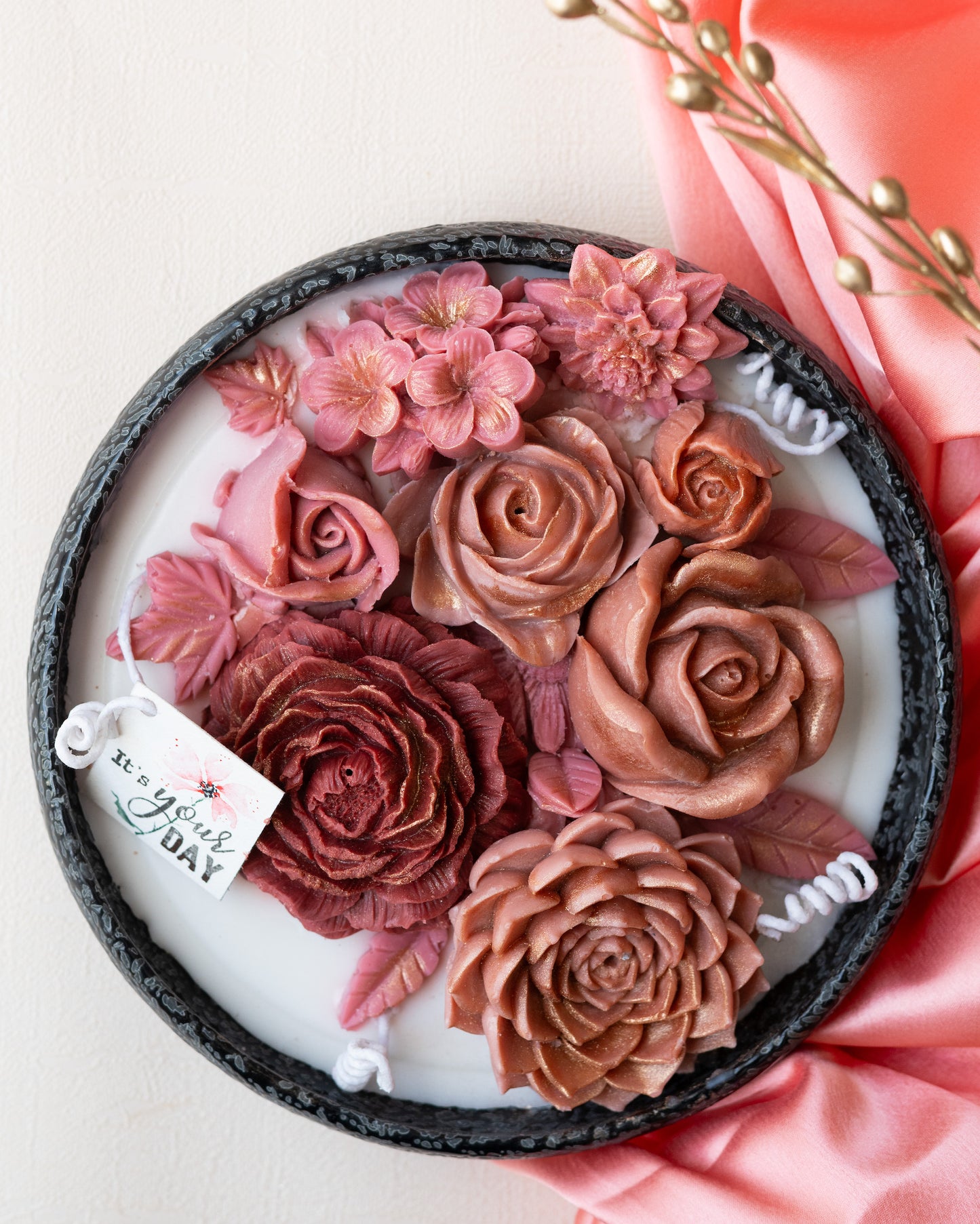 Rosé Radiance Celebration Candle