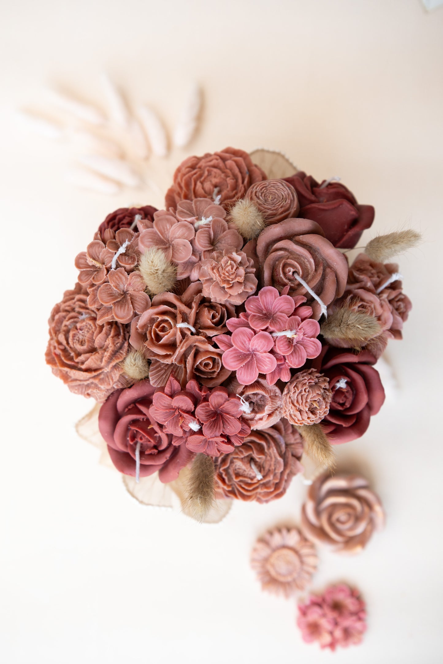 Blossom Embrace Candle Bouquet