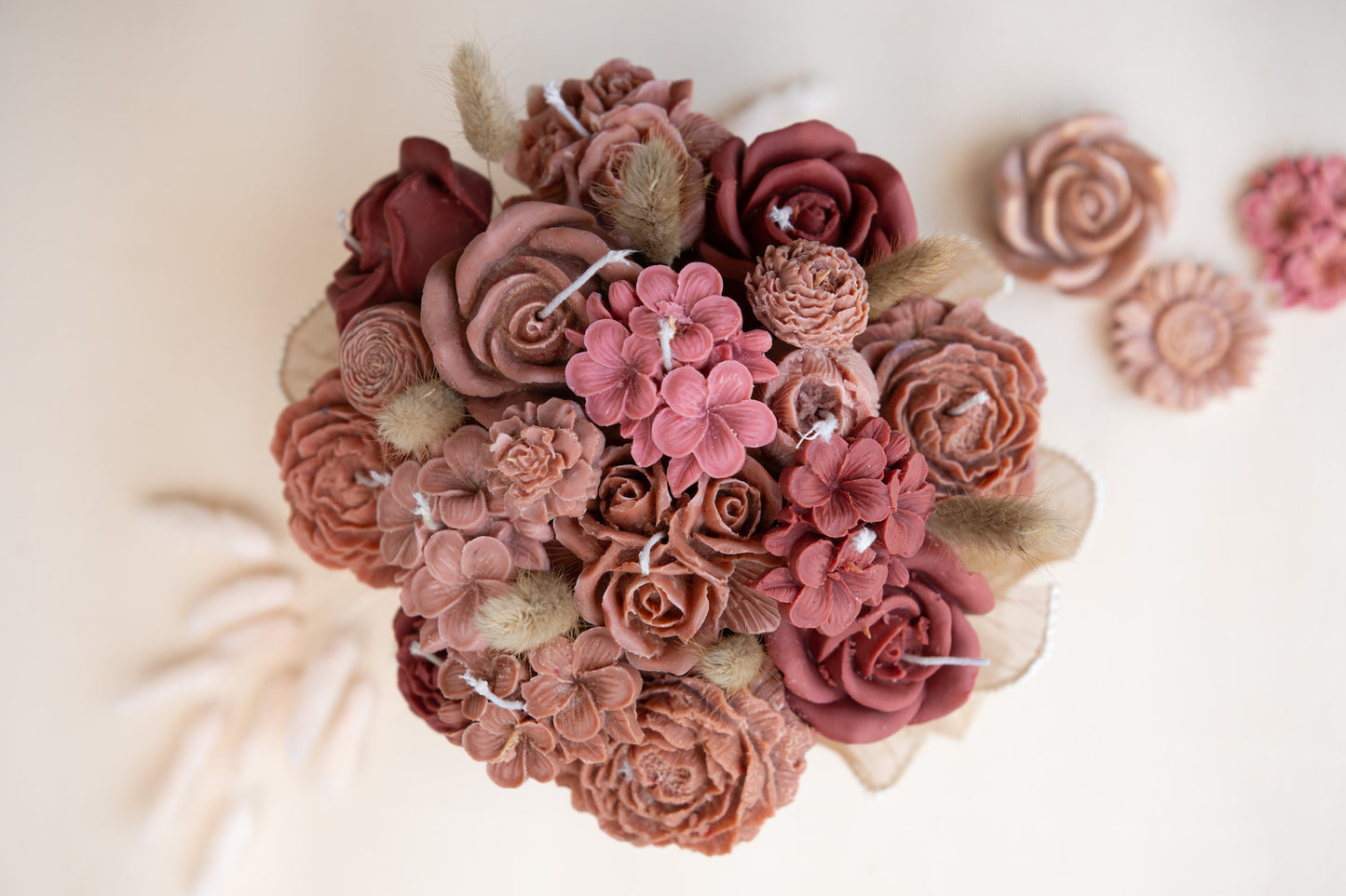 Blossom Embrace Candle Bouquet