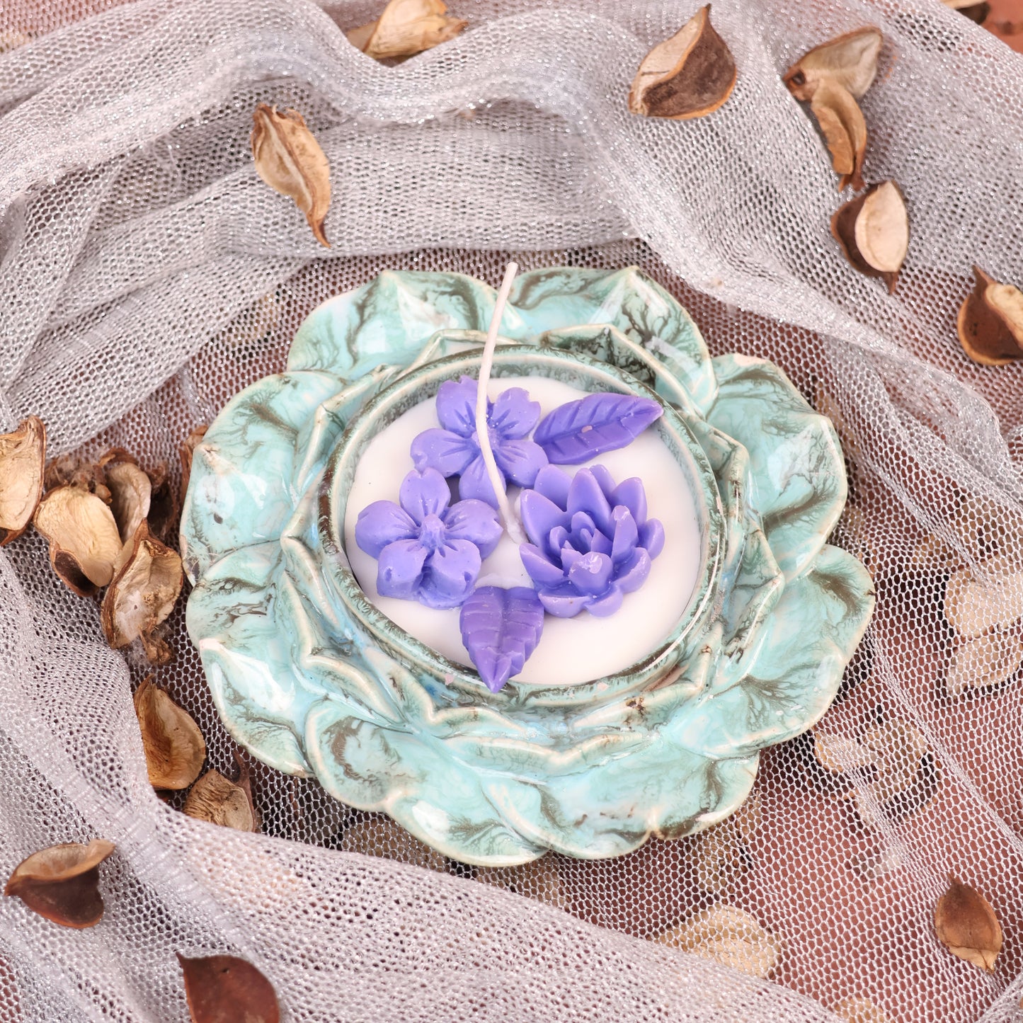 The Lavender Blossom Candle