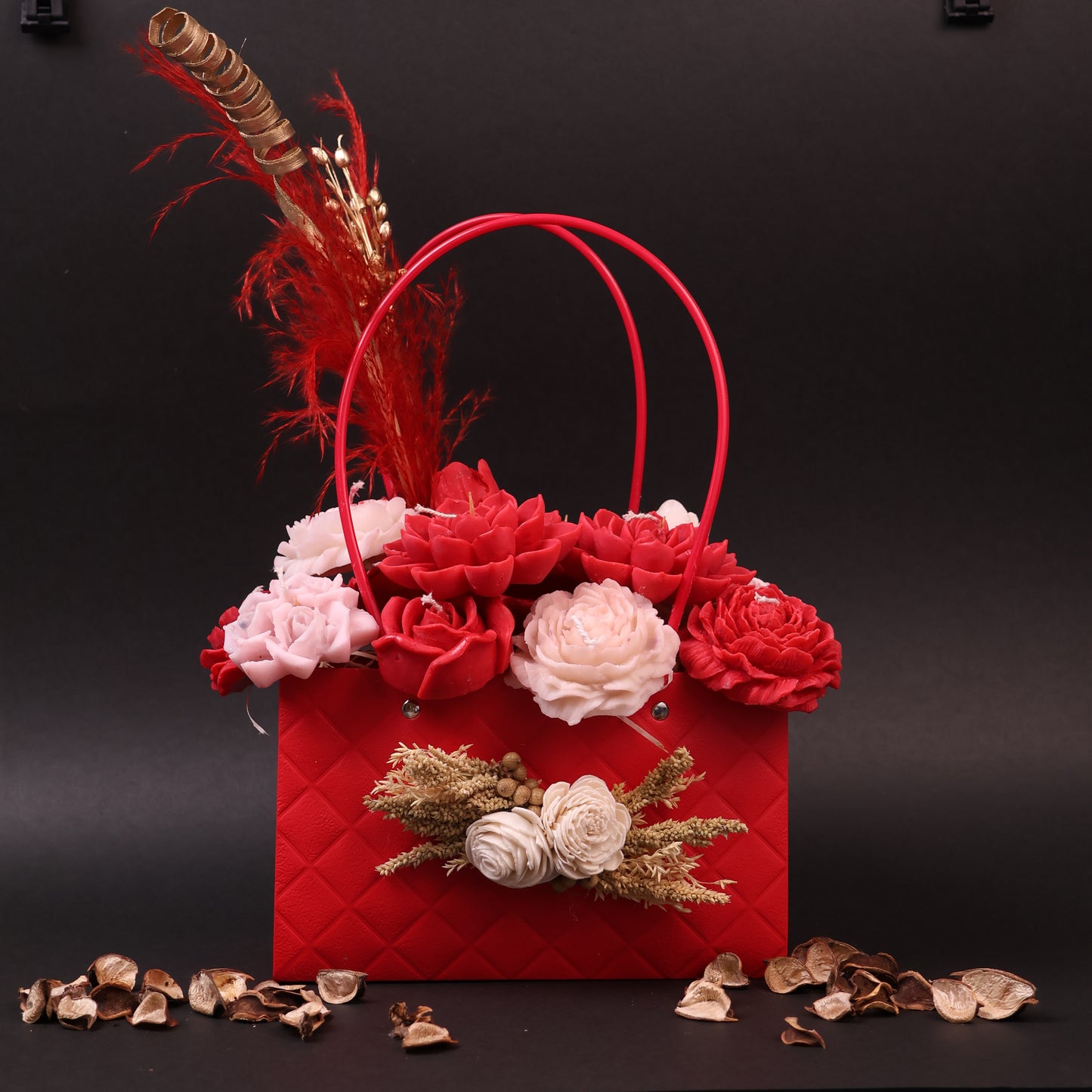 The Scarlet Luxe Bag