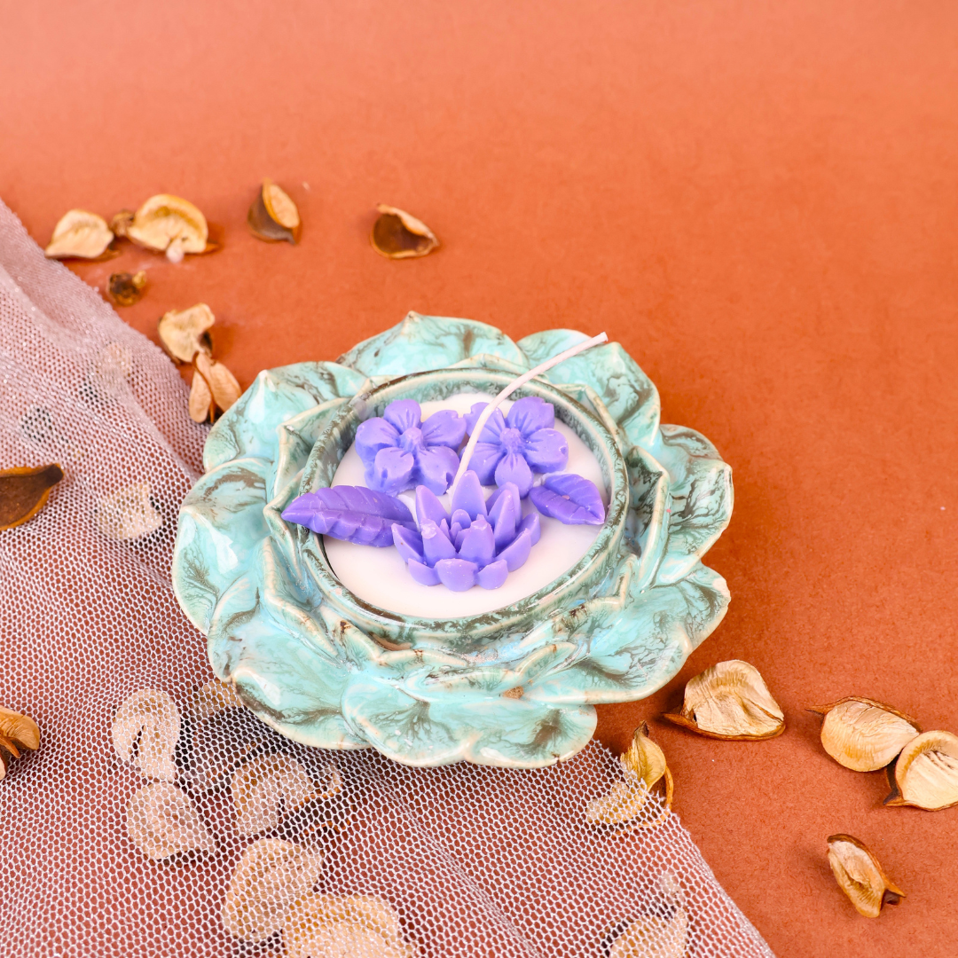 The Lavender Blossom Candle