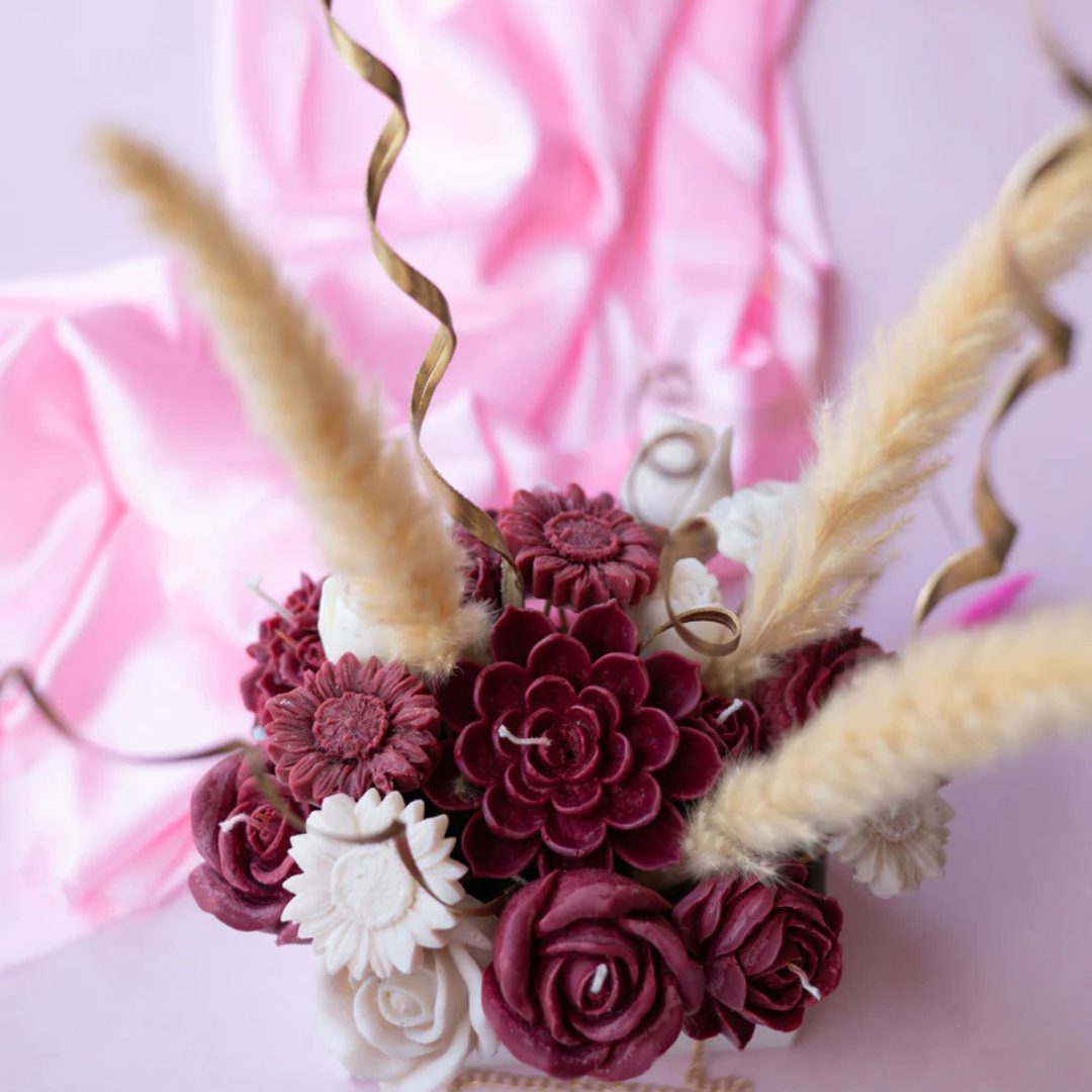Ruby Bloom Candle Bag