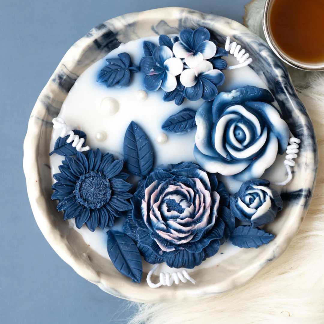 Floral Whispers Botanical Candle