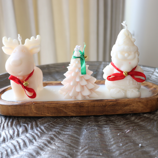 Winter Elegance Trio Candle