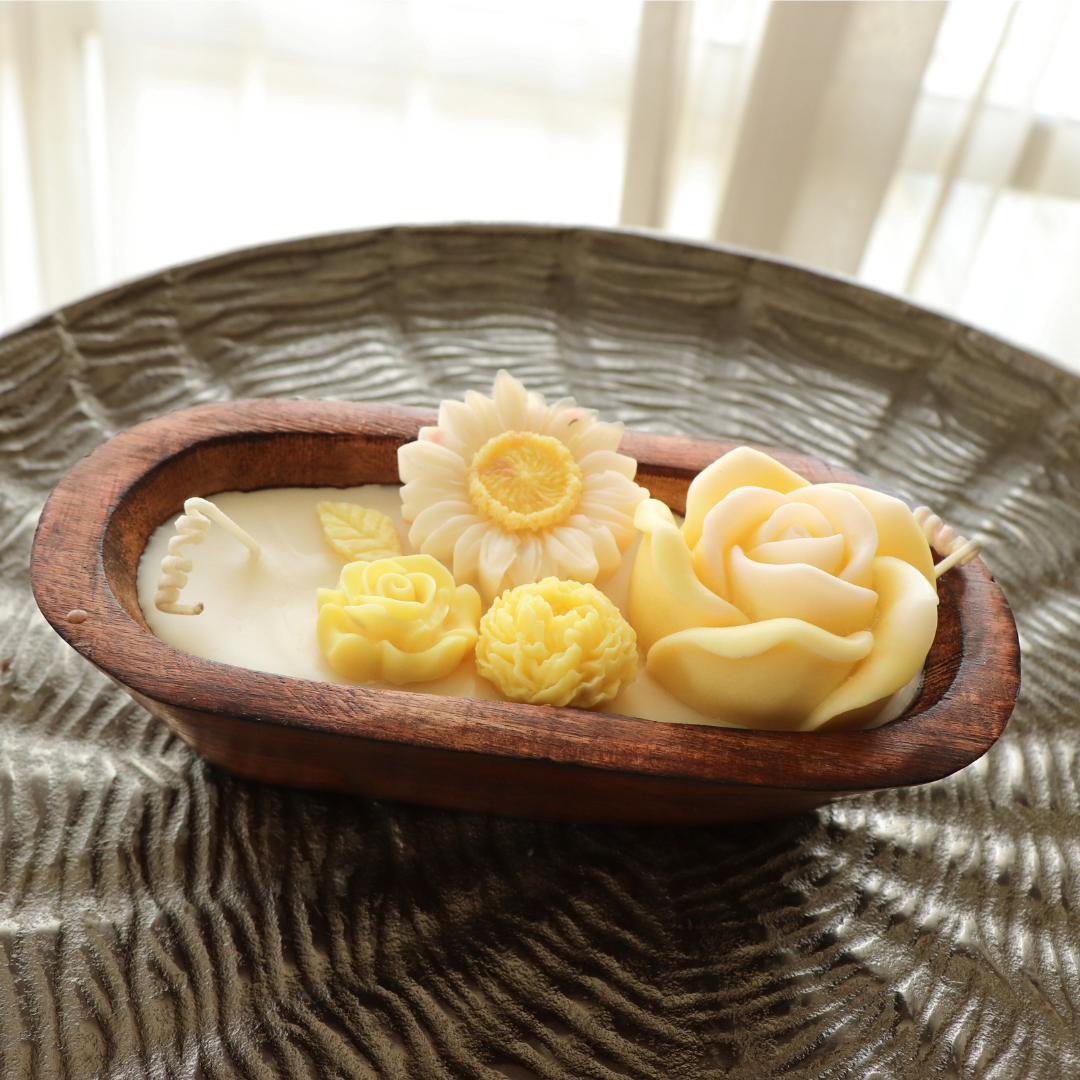 Golden Drift Candle