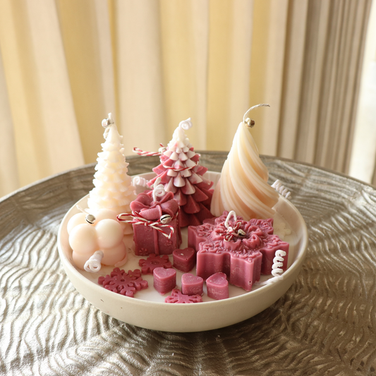 Blush Noel Candle