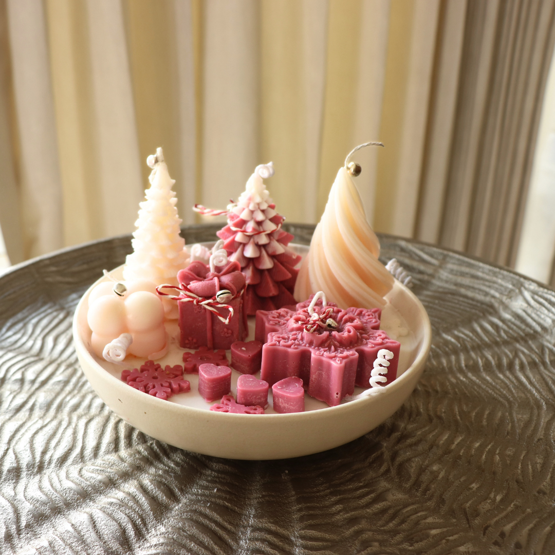 Blush Noel Candle