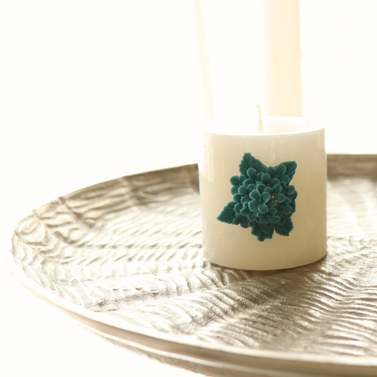 Azure Emblem Candle