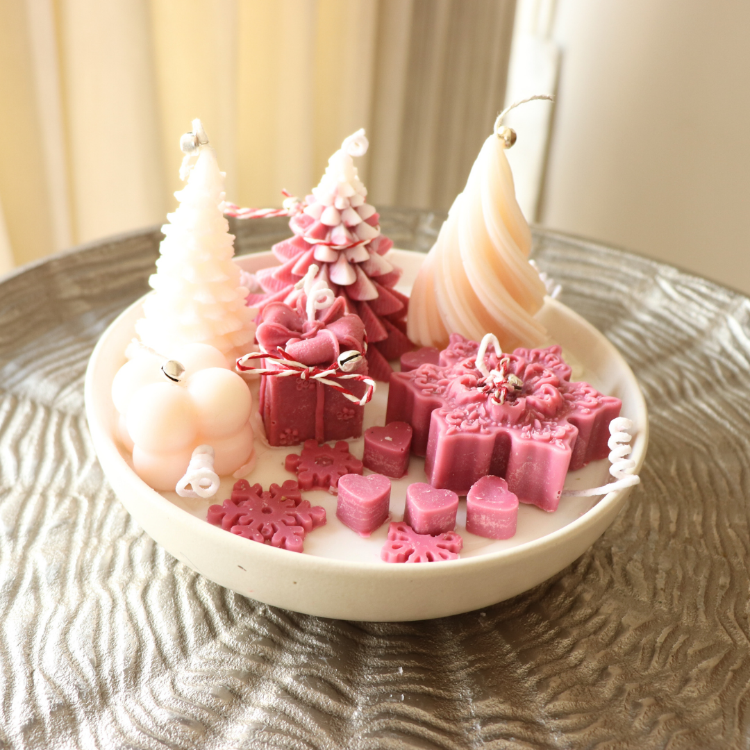 Blush Noel Candle