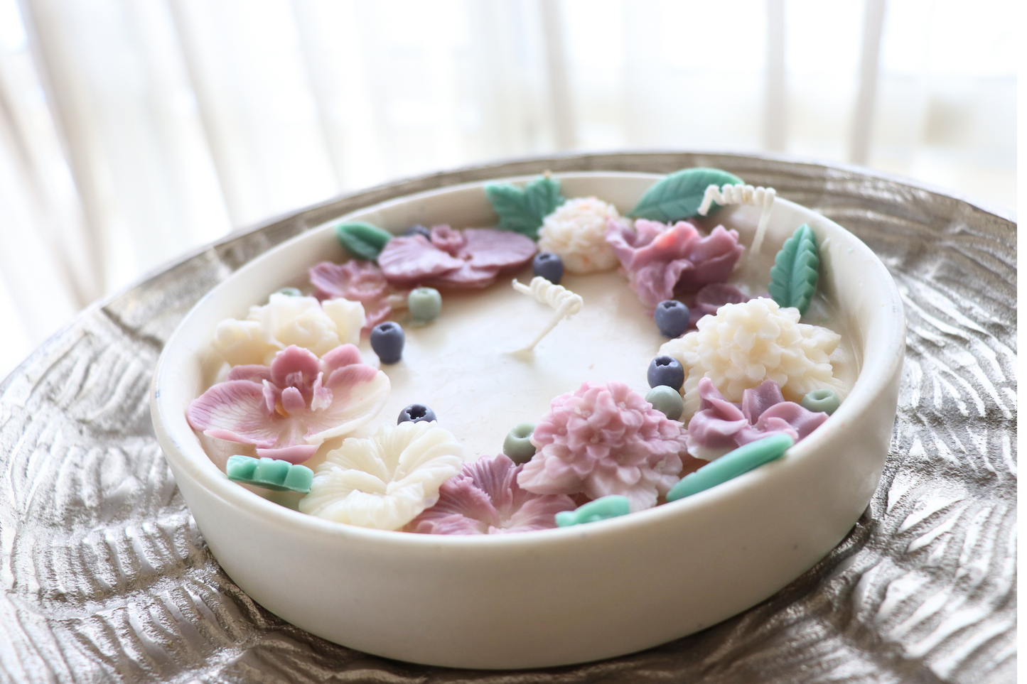 Lavender Leaf Plate