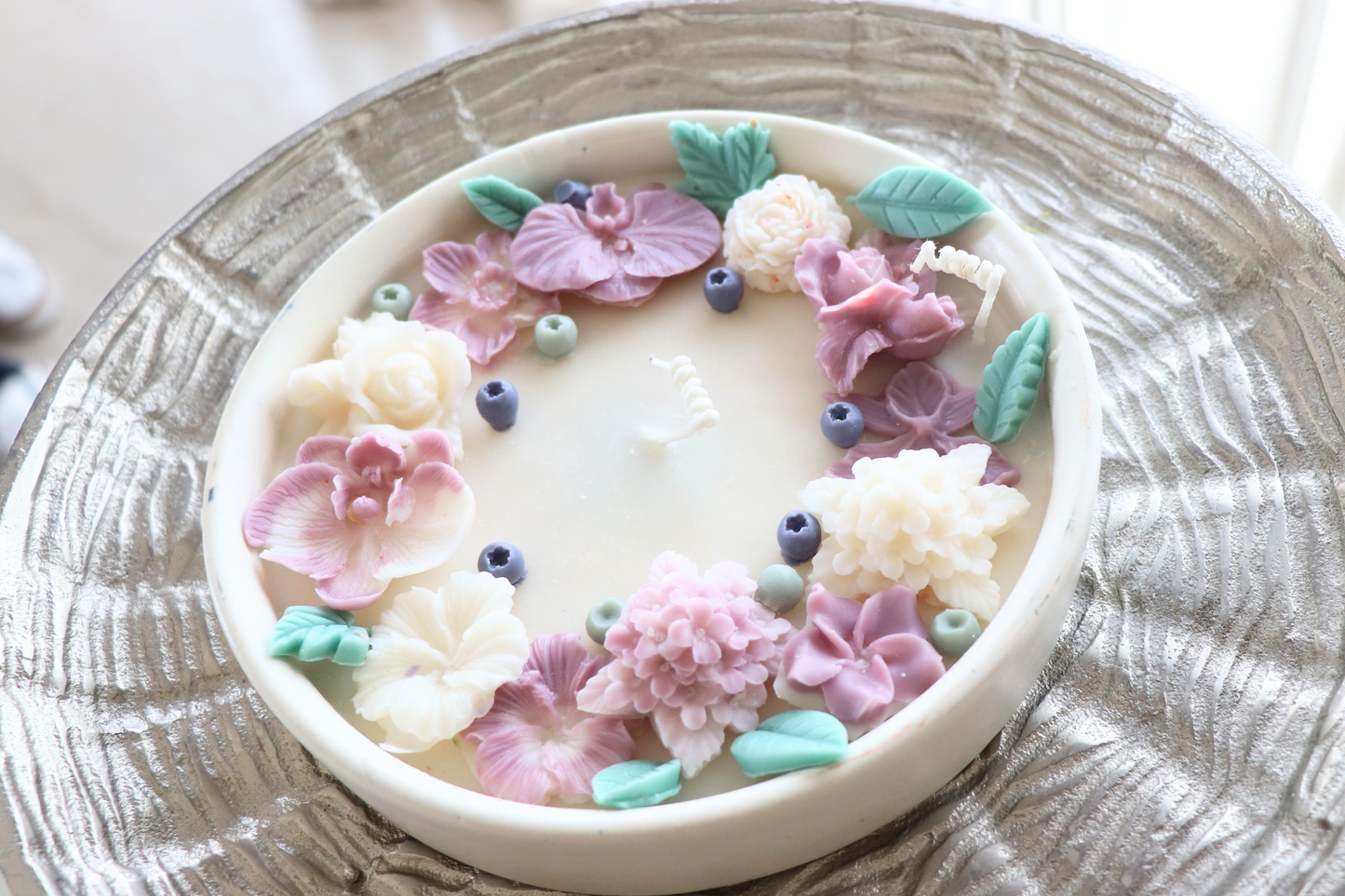 Lavender Leaf Plate