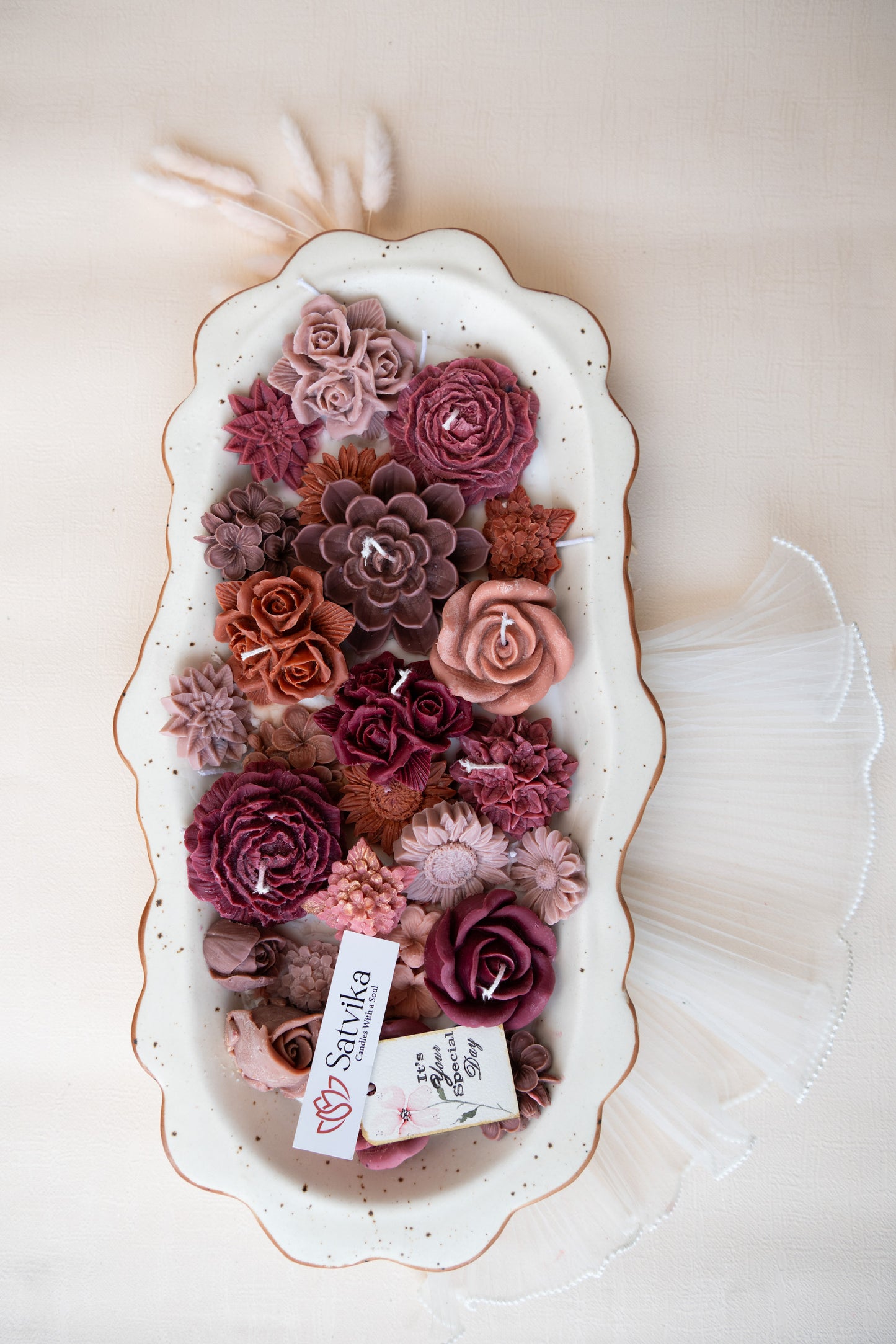 Blushed Garden Grandeur Candle