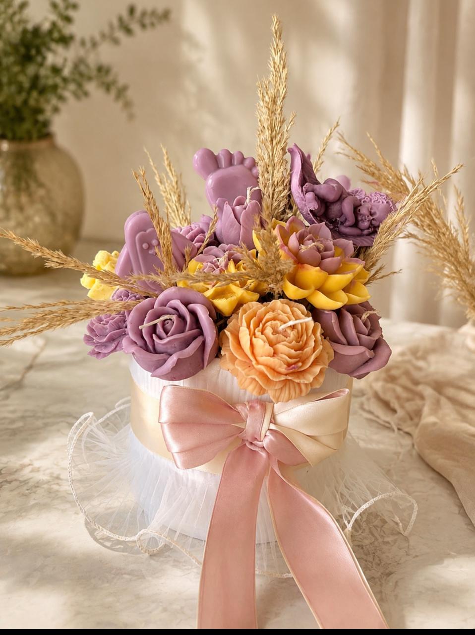 Lavender Dreams Baby Keepsake Candle Box