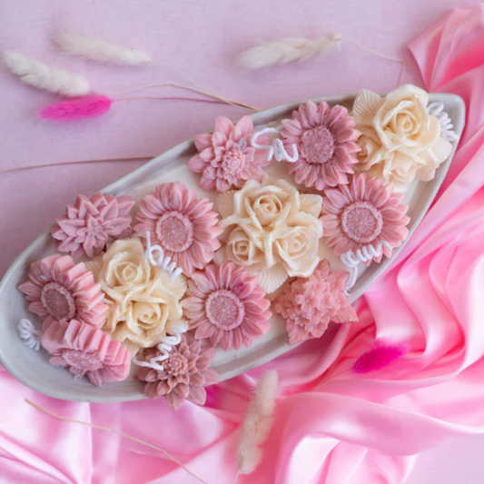Rosette Harmony Candle Tray