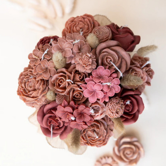 Blossom Embrace Candle Bouquet