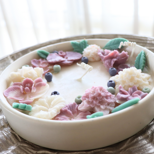 Lavender Leaf Plate