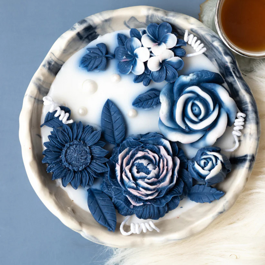 Floral Whispers Botanical Candle